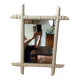 Miroir en bois 58x45cm