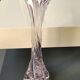 Large Floral Design Vase. Blown Murano Art Glass. Pink Tones, 30.5cm