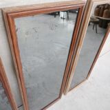 Vintage oak dutch mirror