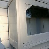 Sideboard 2 bodies in painted wood