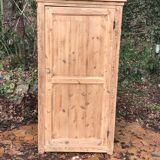Wardrobe 1 door in solid pine