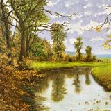 Autumn landscape signed in 2012