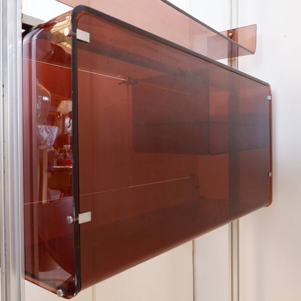 Étagère sol/plafond ou bar (Claustra) Michel Dumas pour Roche Bobois, années 1970