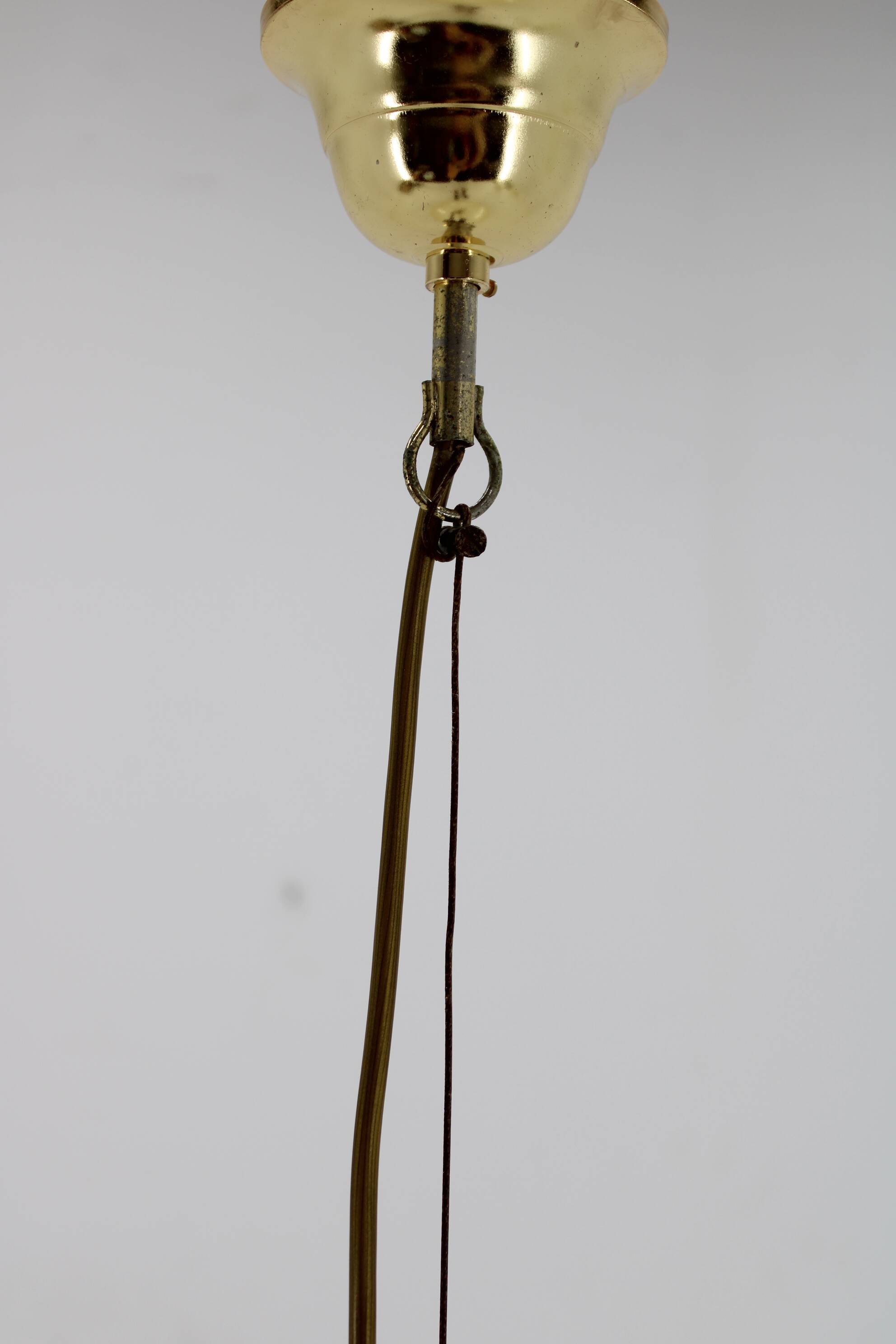 1960s Italian Glass Pendant Lamp