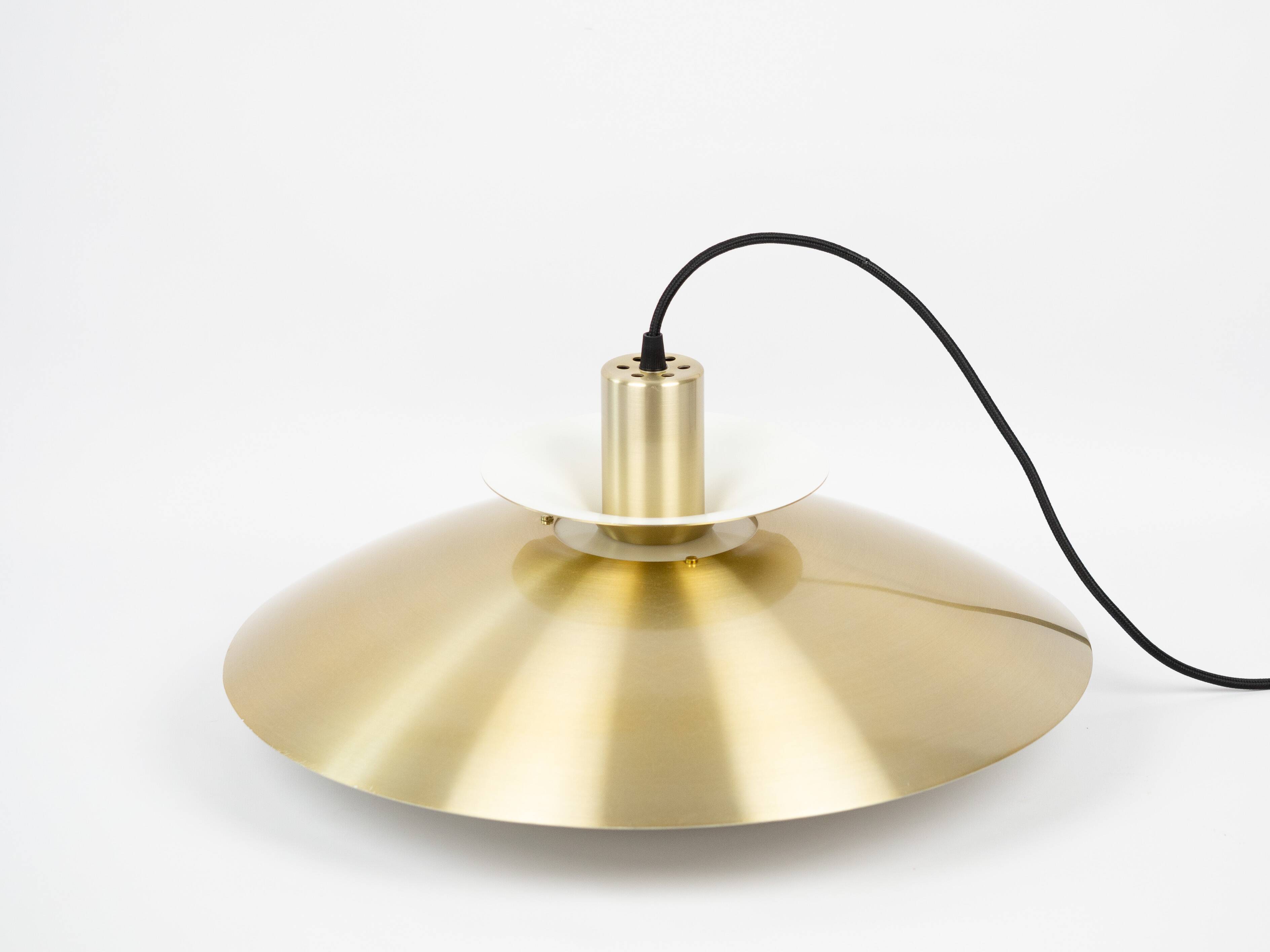 Danish vintage pendant lamp Jeka by Kurt Wiborg, 1980s