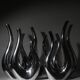 Contemporary Sculptural Aluminum Vessel, Extra Large