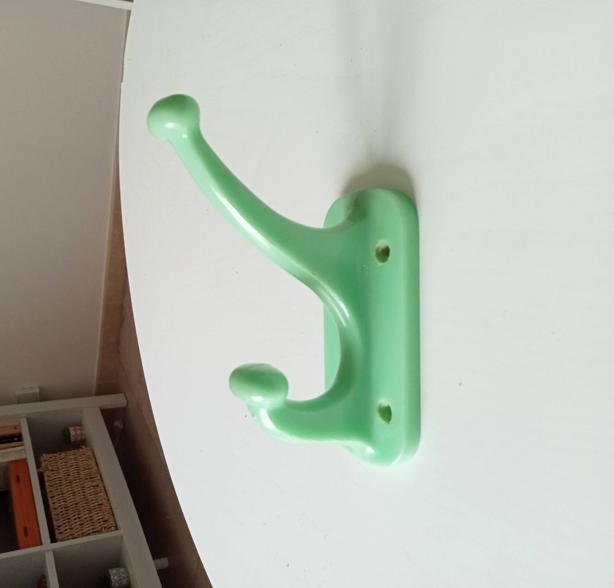 Vintage bakelite coat hook from the 60s