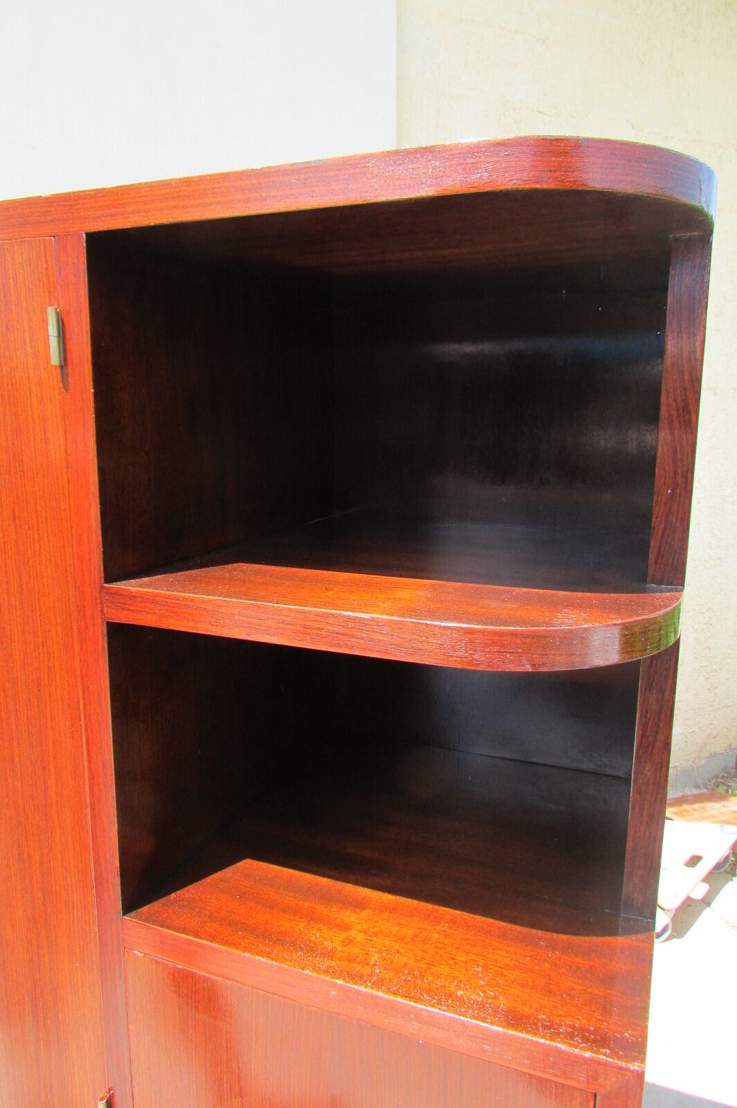 Art Deco wardrobe in rosewood, Leveilleyfrères