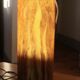 Lampe ambre et opaline