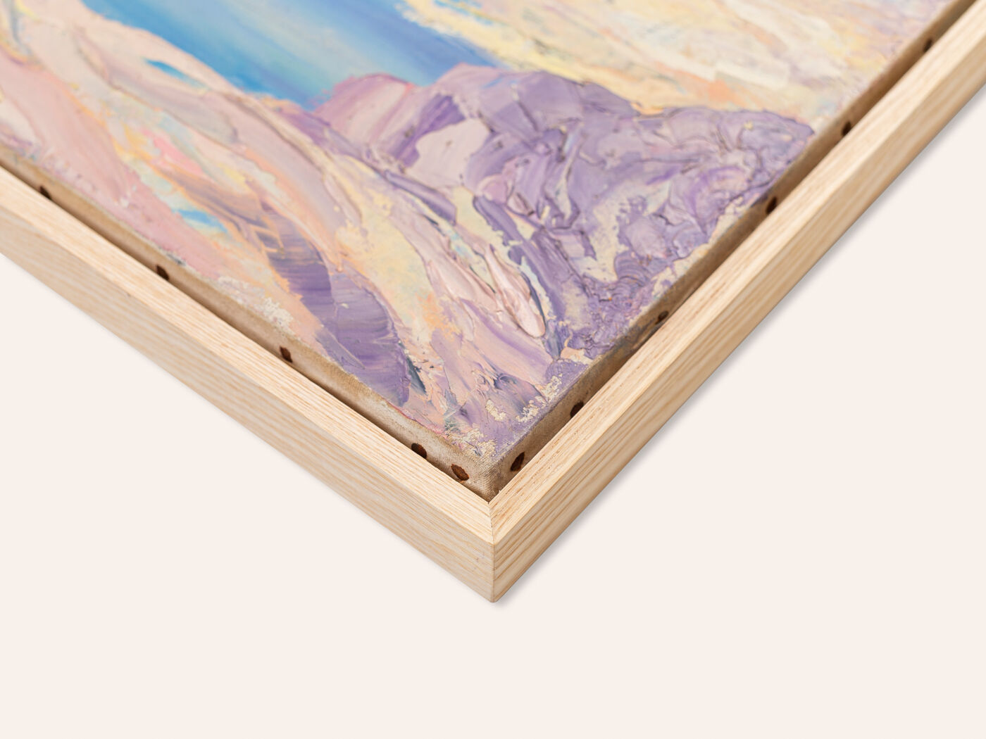 Sea bay, oil on canvas, 78 x 58 cm