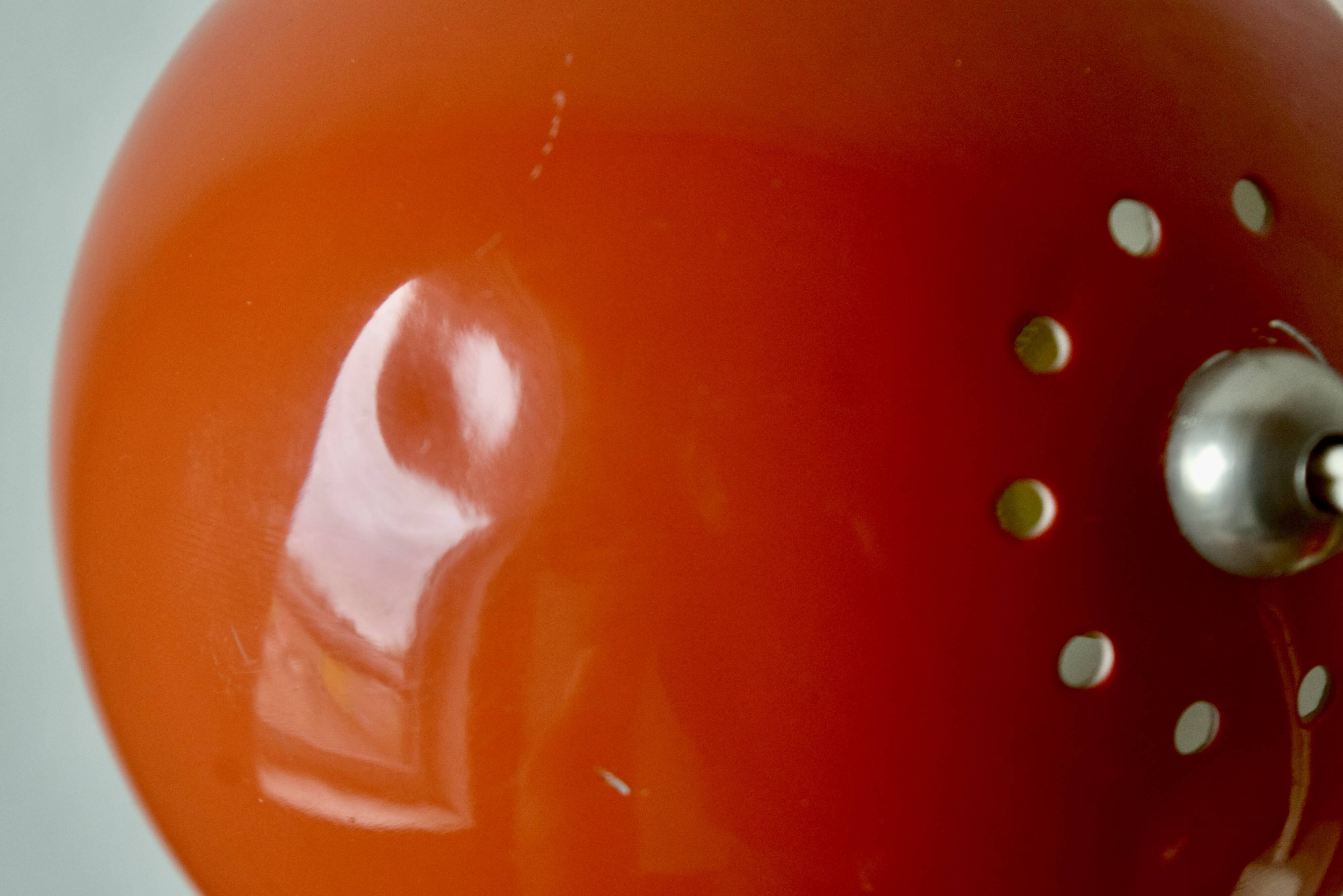 Pair of vintage falca lamps - ball lamps - space age design - made in italy