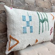 Moroccan pillowcase, Berber cushion cover, woven pillowcase