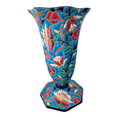 Vase en céramique émaillé Longwy