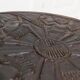 Vintage Bamileke stool from the 1950s - hand-carved table from Cameroon - African art - handmade, bohemian furniture, gift idea