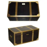 Cumberland Storage Chest with Red Velvet Lining by Timothy Oulton