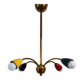 Lustre Spoutnik 4 branches années 60
