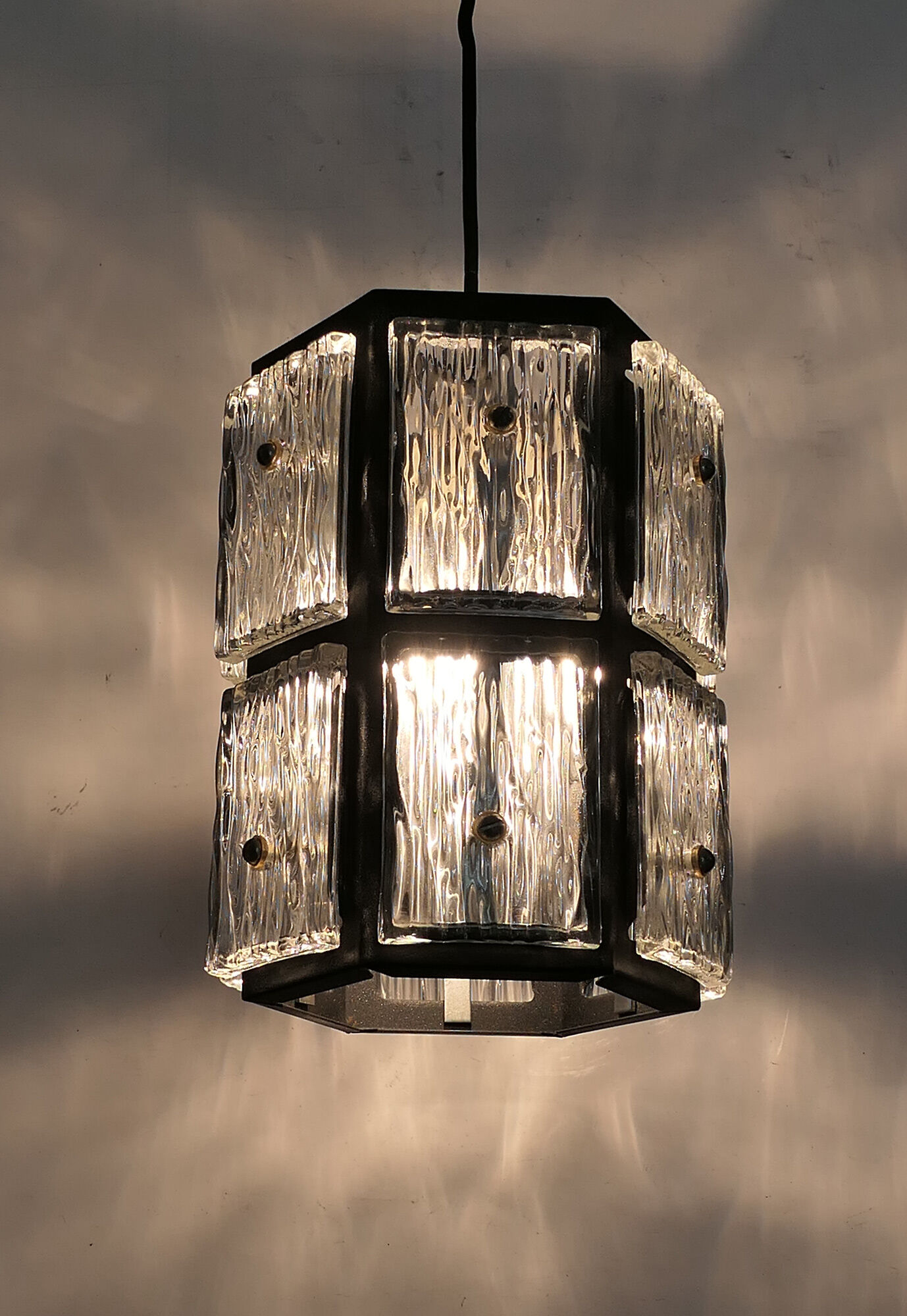 Metal hanging lamp  1960/70
