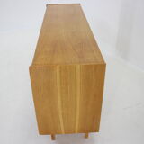 1960s Jiri Jiroutek Oak Sideboard, Czechoslovakia