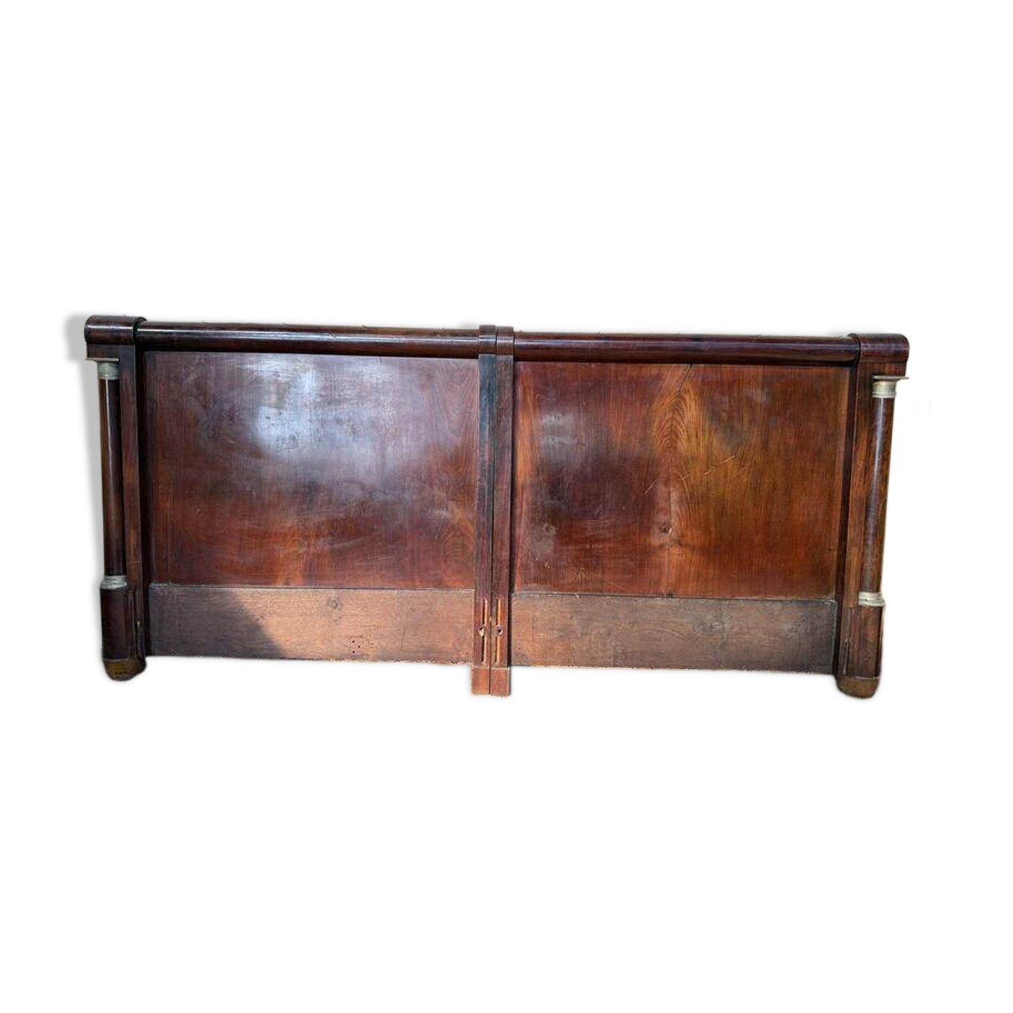 Lit - Banquette époque Empire en acajou