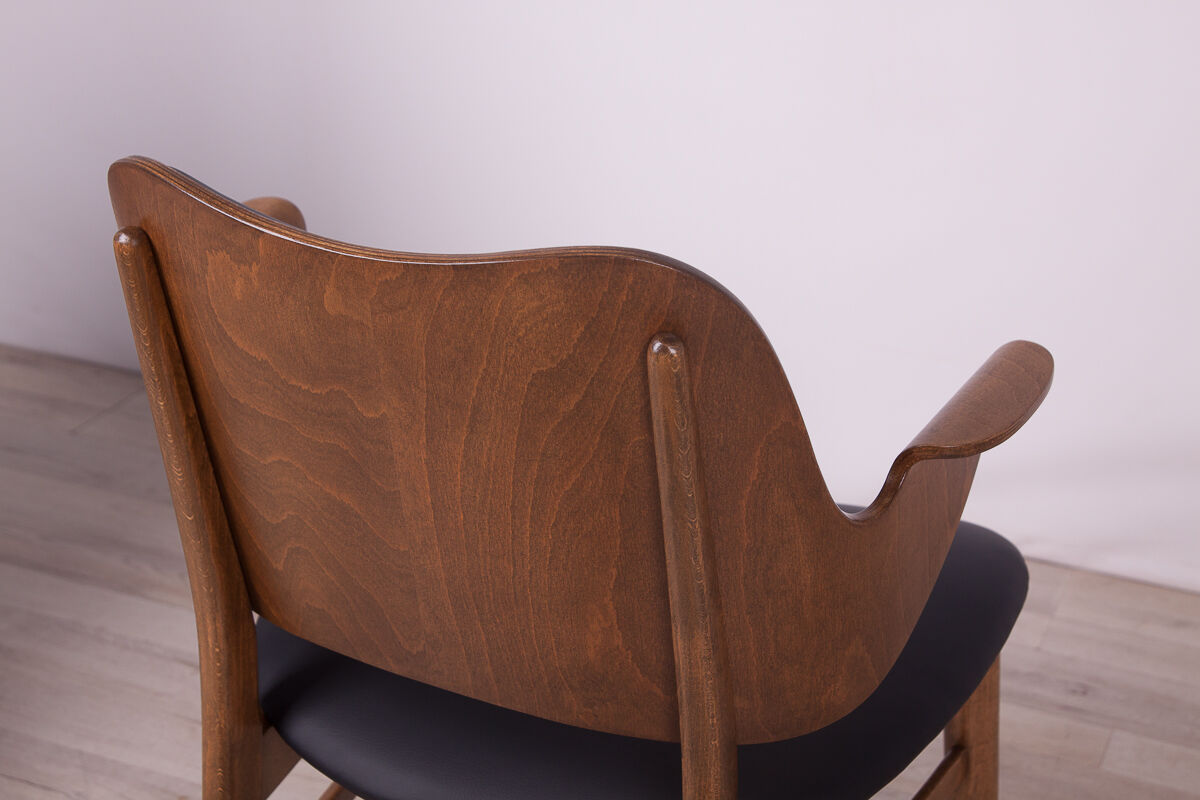 Model 107 armchairs by Hans Olsen for Bramin, 1950