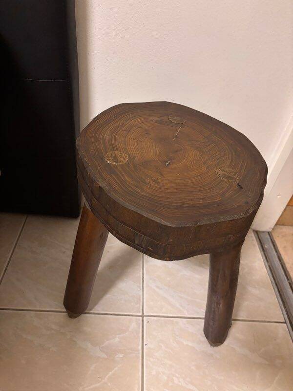 Wooden stool