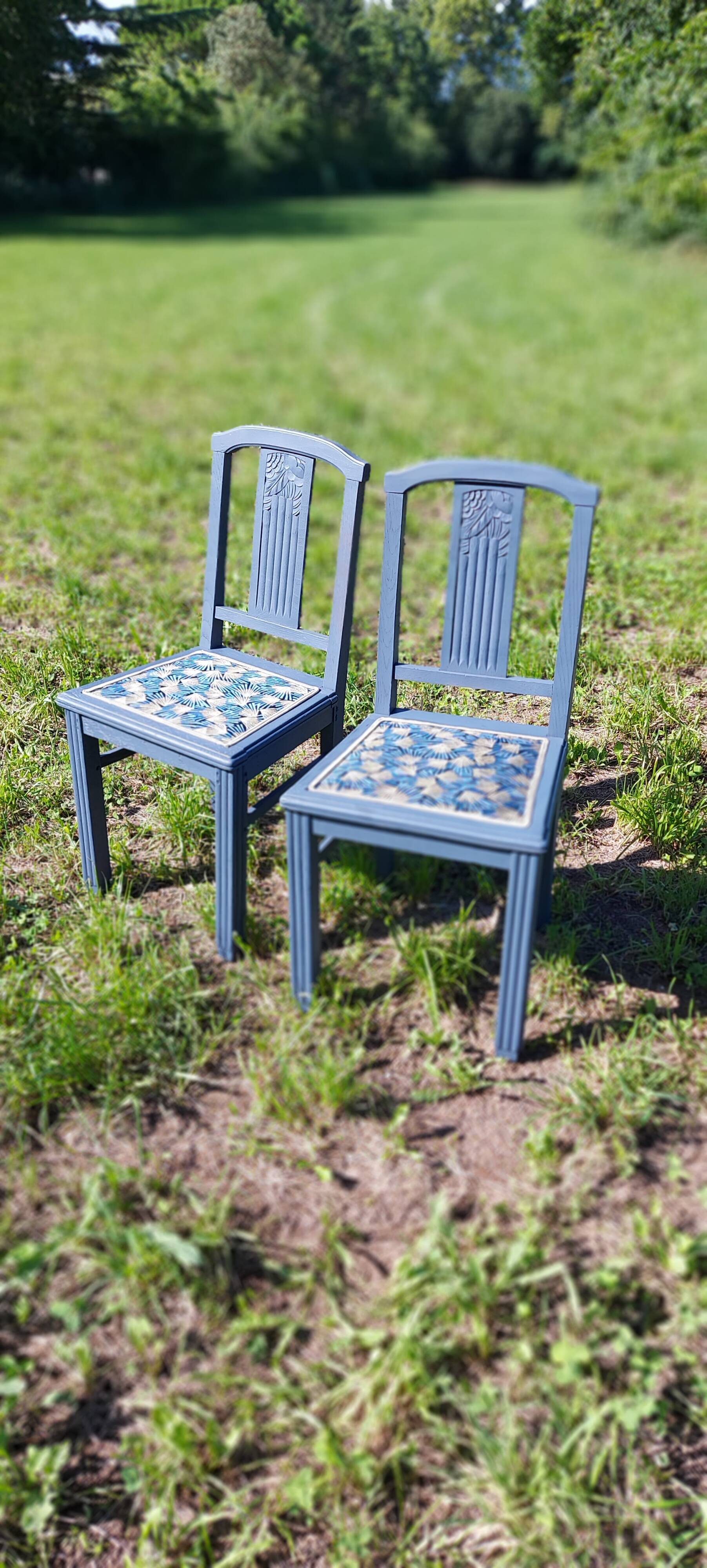 Pair of artdéco chairs