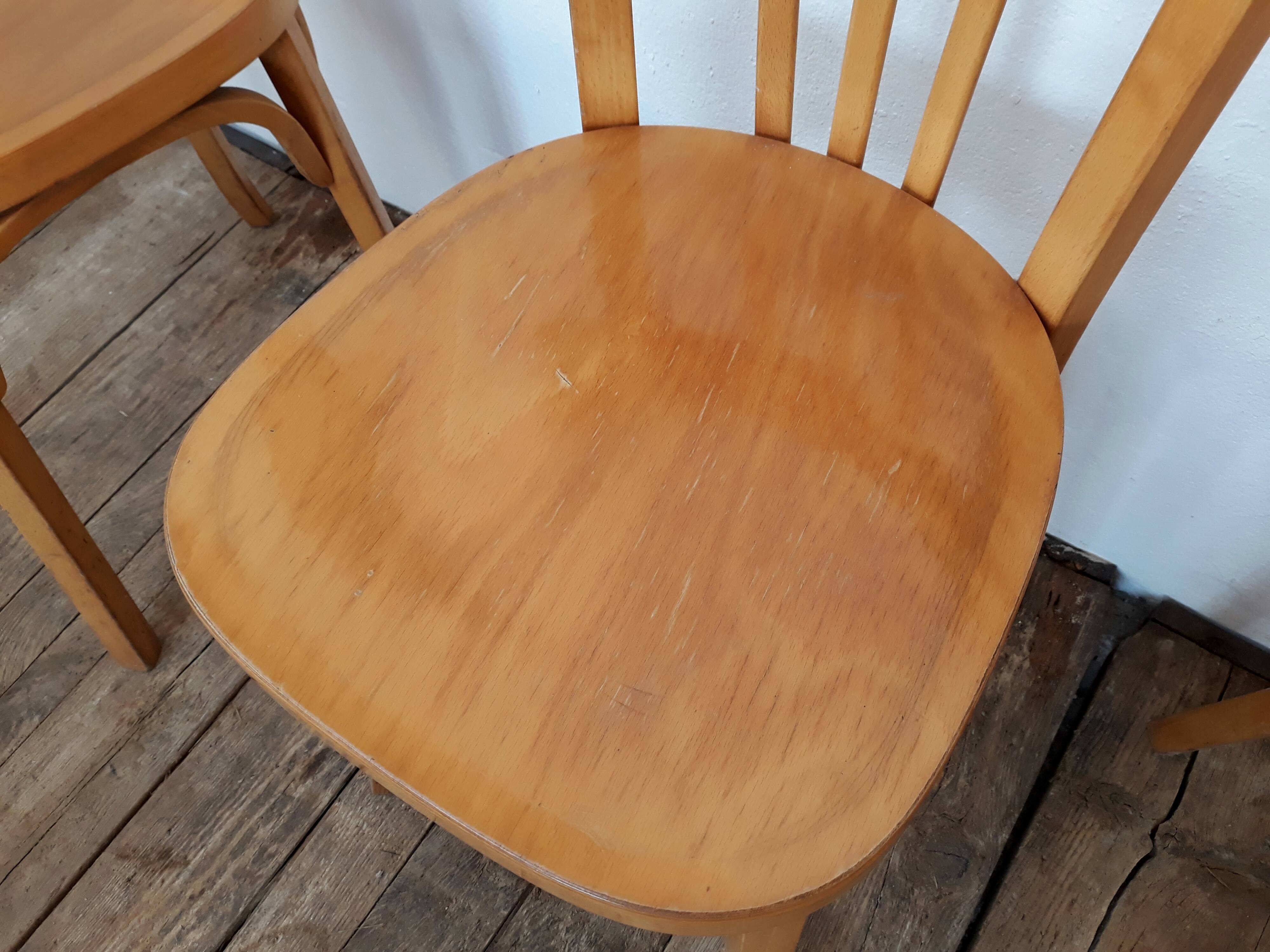 6  bistro baumann chairs