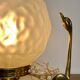 Lamp to lay vintage globe art deco