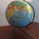 Globe terrestre vintage Girard Barrère