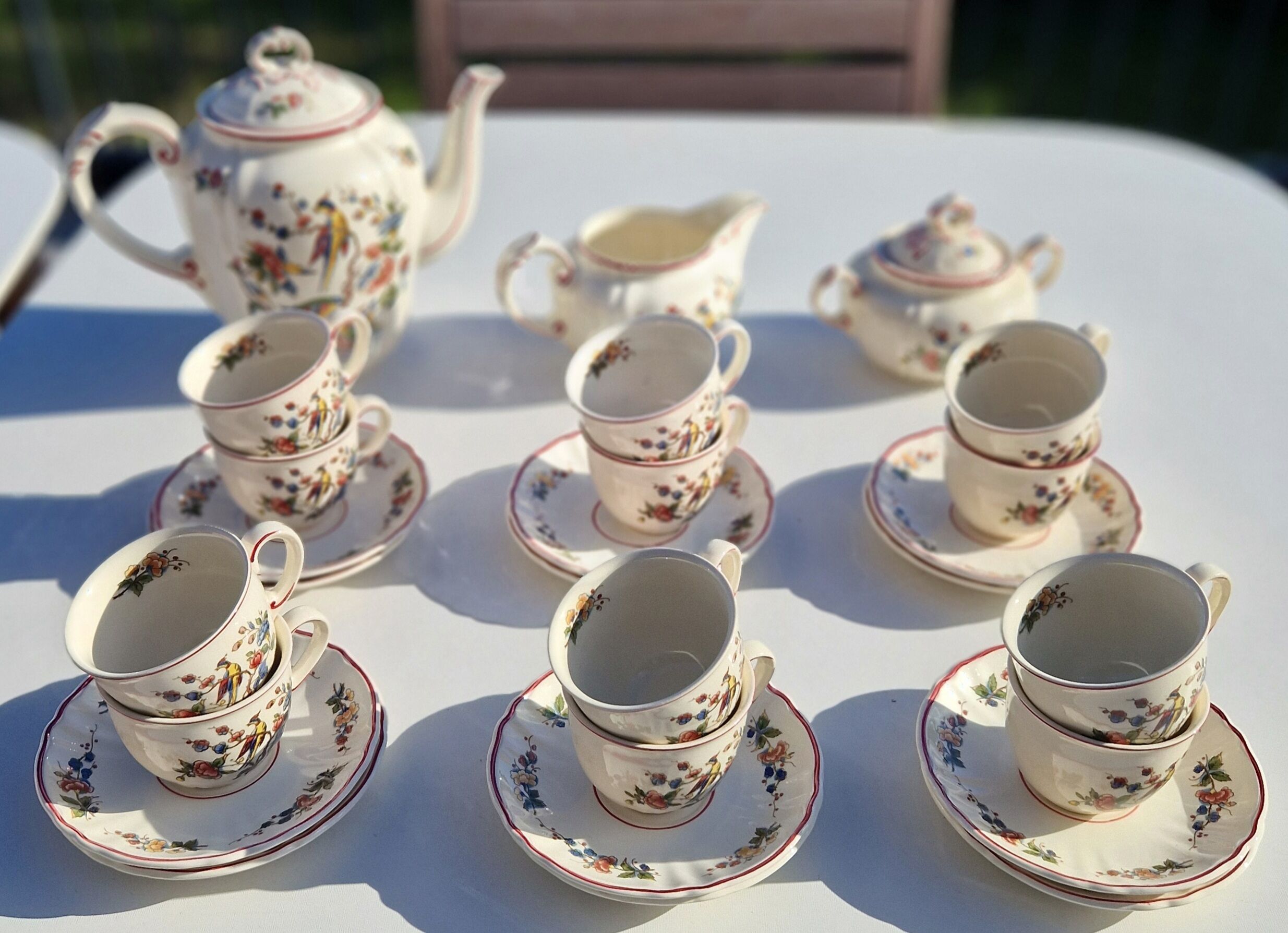 Coffee service for 12 people Villeroy and Boch model Phoenix