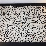 Contemporary carpet hemp abstract prints 281 x 185