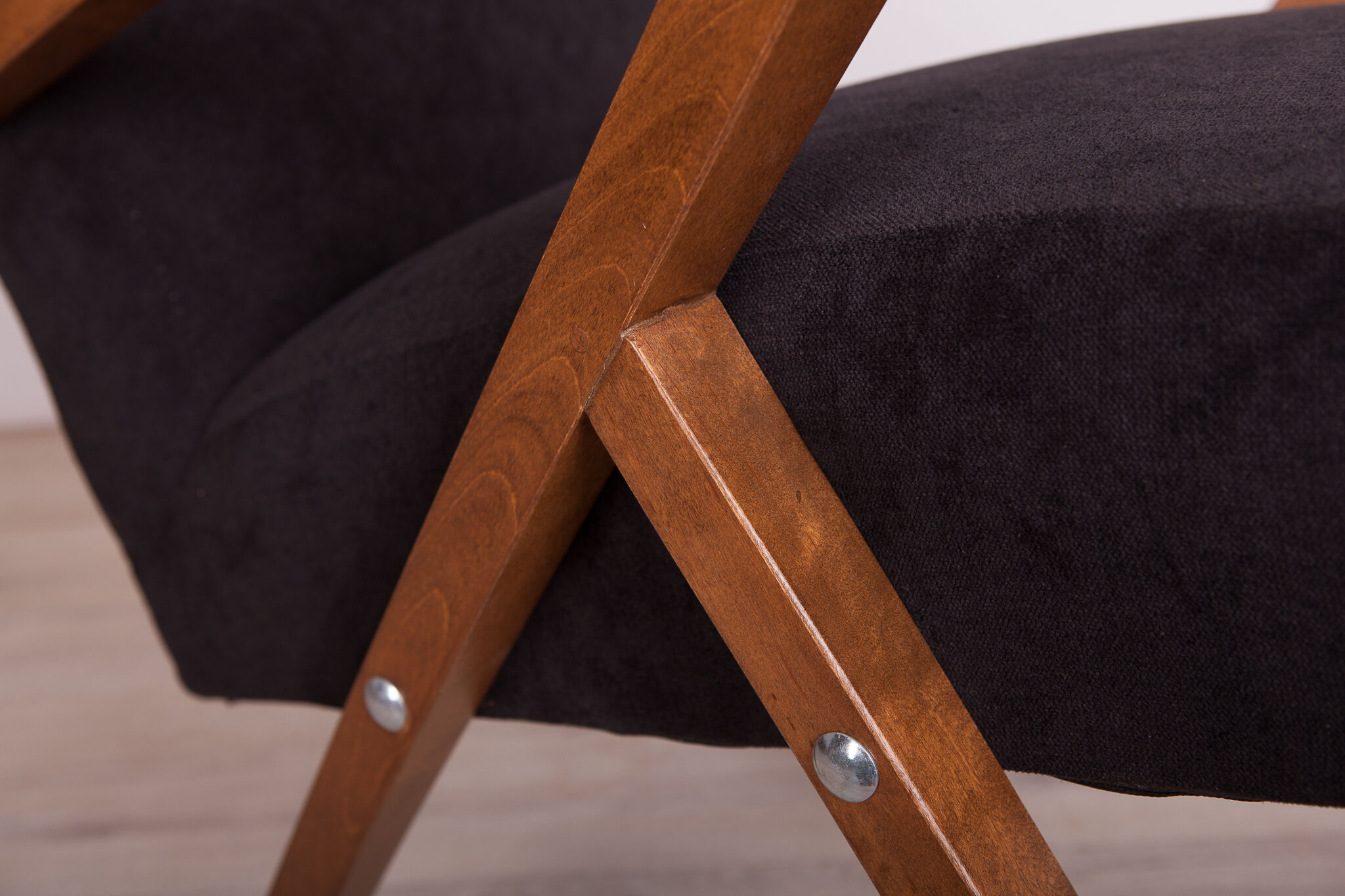 Vintage polish armchairs from Bydgoszcz cooperative Odnowa, 1970s, set of 2