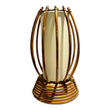 Rattan & bamboo lamp