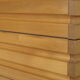 Solid elm three-drawer chest of drawers