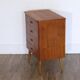 Commode vintage scandinave en teck 1960