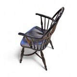 4 x Classic Georgian Bow and Stick Back Windsor Chair / Crinoline stretcher chairs