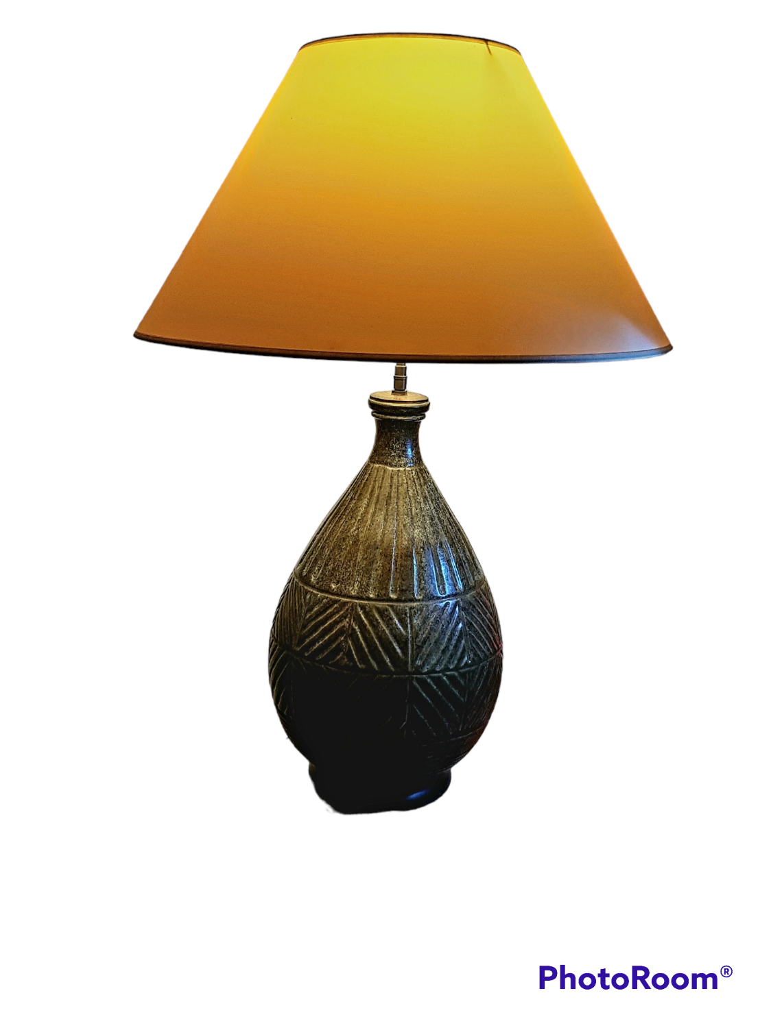 Ceramic table lamp foot the potters' barn
