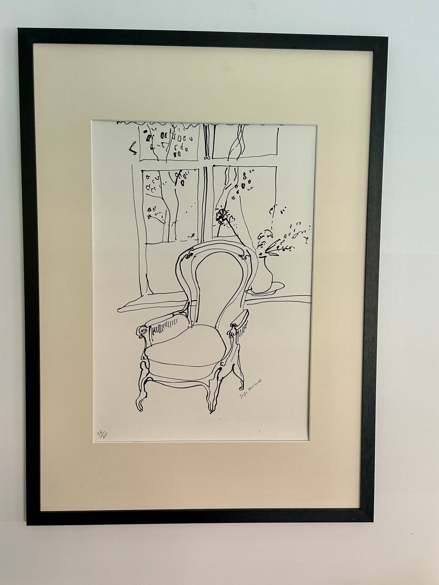 Print, original lithograph by Zofia Rostad