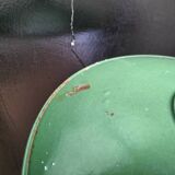 Enameled sheet metal pendant lights