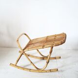 Rattan foot rest