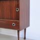 Buffet audio vintage en palissandre