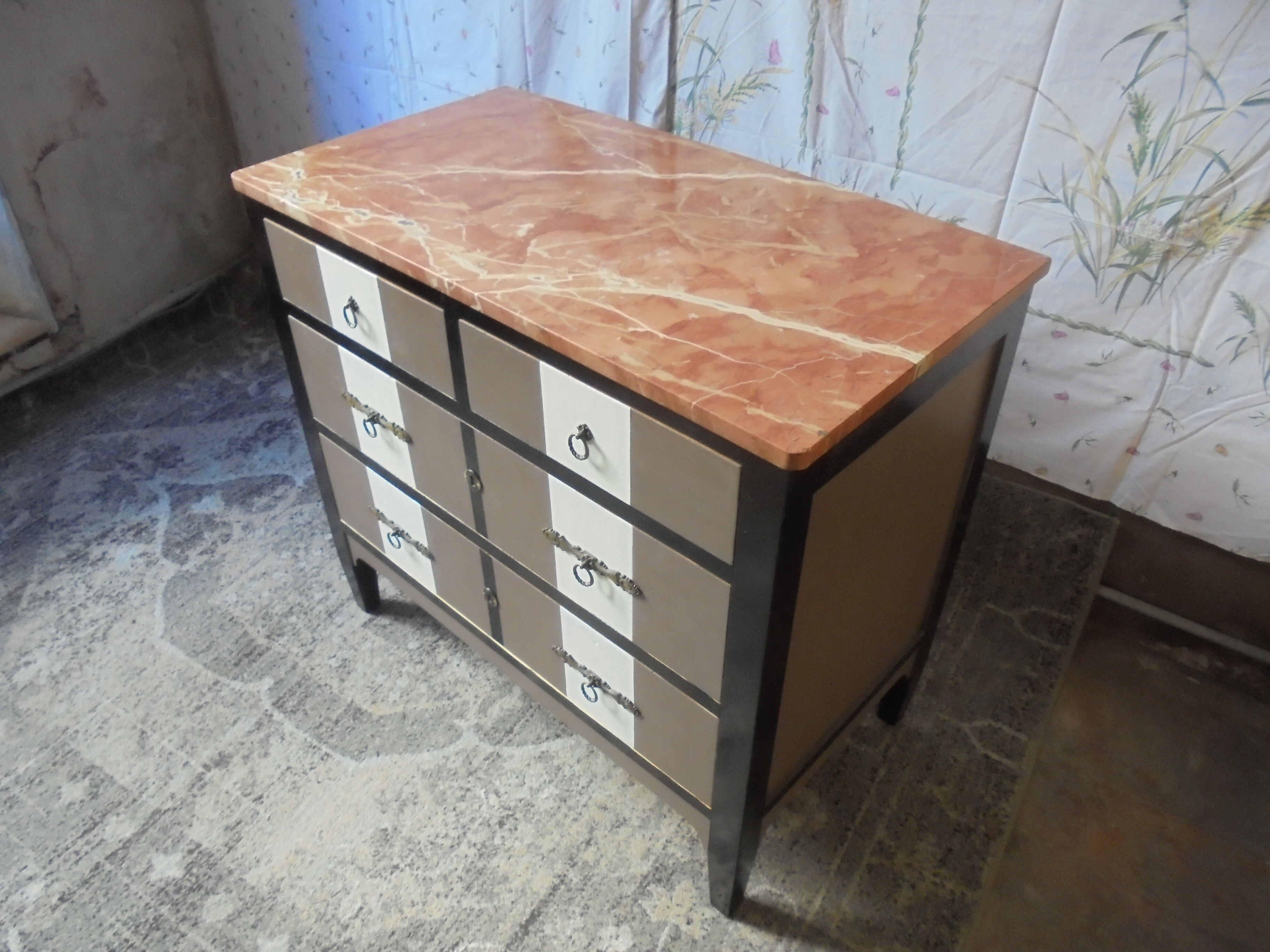 Restyled chest of drawers