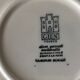 6 dessert plates fruit earthenware from Gien Cordon Rouge