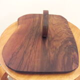 Vintage olive wood cheese platter