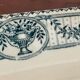 Lot de 3 raviers  terre de fer Salins modèle directoire