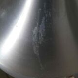 Suspension 70's Scandinavian style brushed aluminum