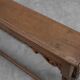 Banc en chêne sculpté jacobéen du XVIIe siècle, Royaume-Uni