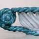Set of 2 twisted earthenware fruit baskets by Sainte Radegonde, 50s
