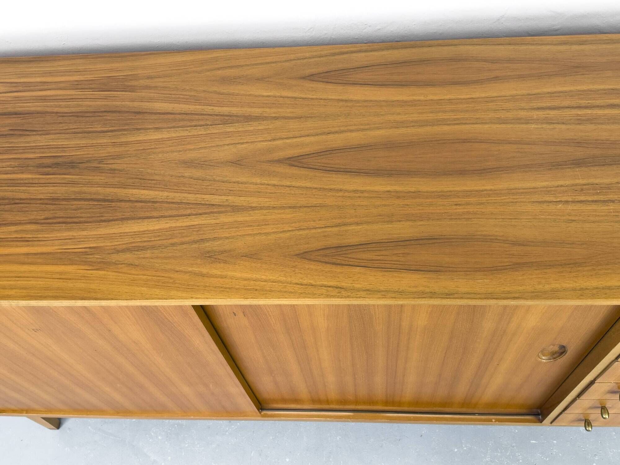 Mid-Century Sideboard in Walnut by Georg Satink for WK Möbel, 1950s