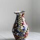 Hand painted ceramic milk jug, oiler